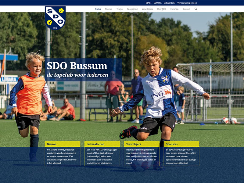 Website - SDO Bussum